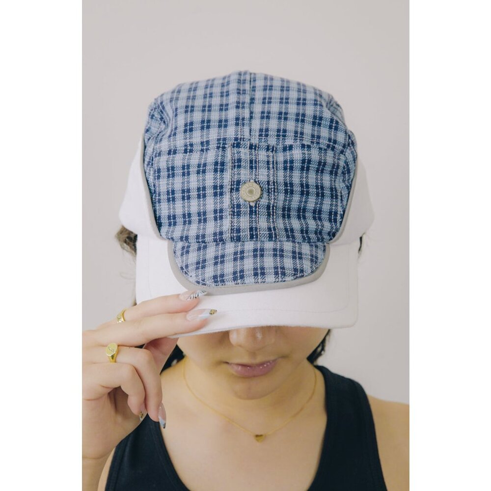 Rework Levi's Flannel Plaid 5 Panel Hat